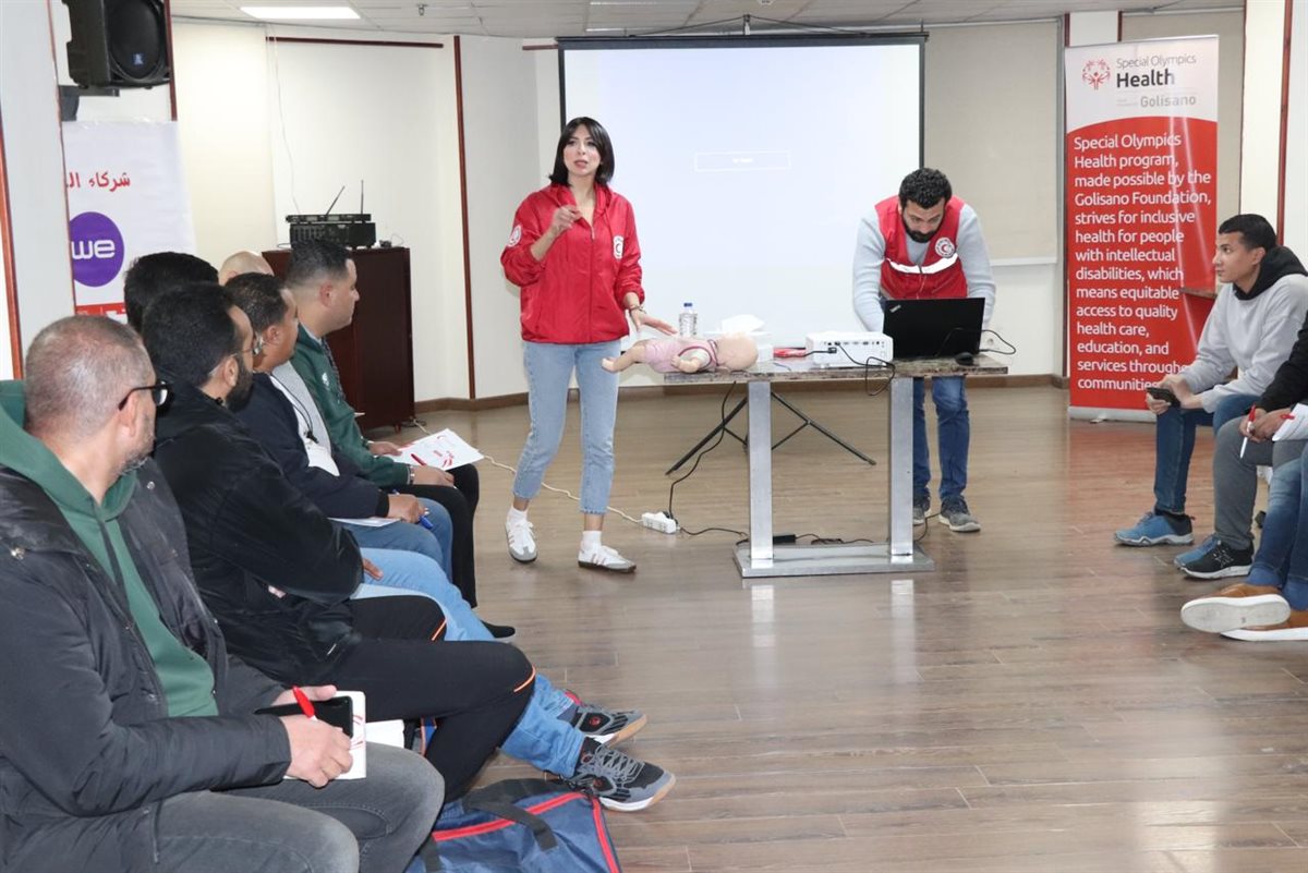الشباب والرياضة تنظم دورة إسعافات أولية وإنعاش قلبي لمدربي الأولمبياد الخاص&nbsp;