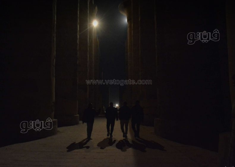  عروض الصوت والضوء تبهر الزائرين في معبد الكرنك (3)