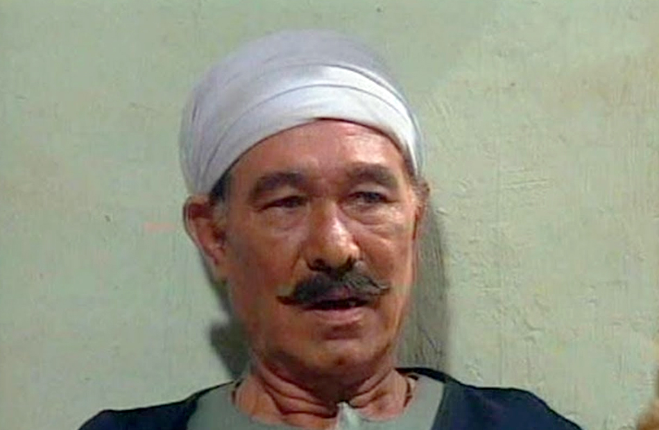 الفنان حمدى غيث فى دور تليفزيونى