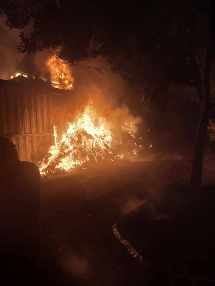 حريق مصنع قطن بالخانكة،فيتو