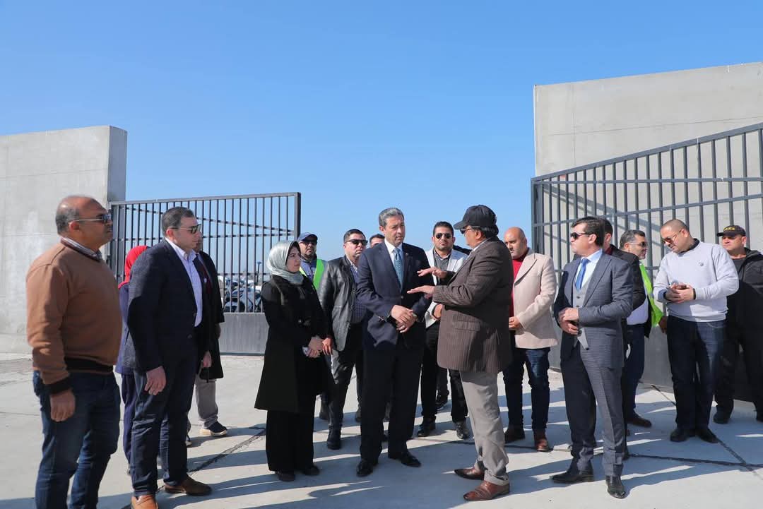 محافظ دمياط يتفقد مشروع إنشاء المجمع المتكامل للتخلص الآمن من المخلفات الصلبة بأبو جريدة بفارسكور