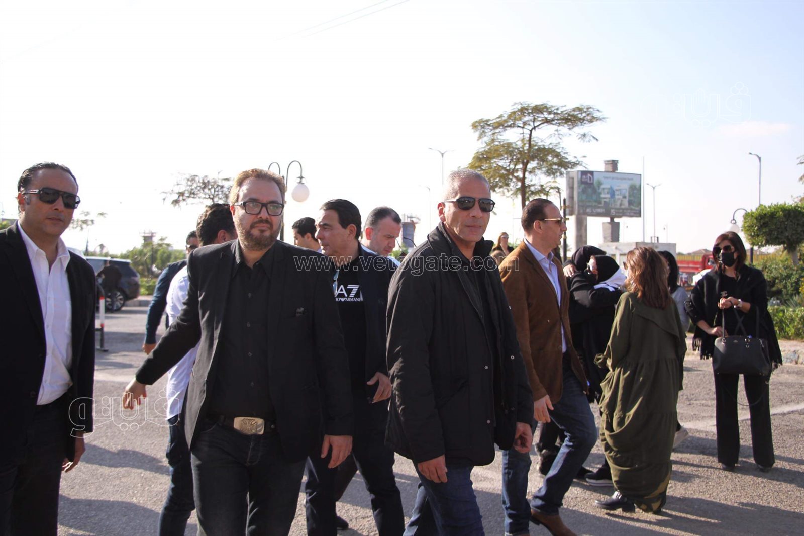 النائب أيمن أبو العلا يودع زوجته الراحلة أسماء مصطفى (3)