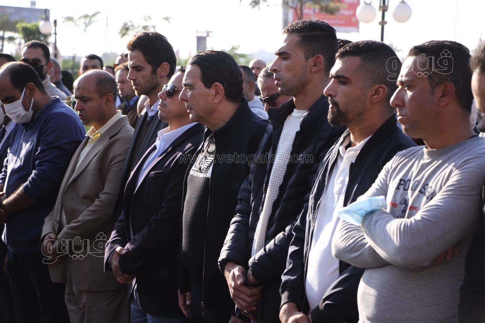 النائب أيمن أبو العلا يودع زوجته الراحلة أسماء مصطفى (4)