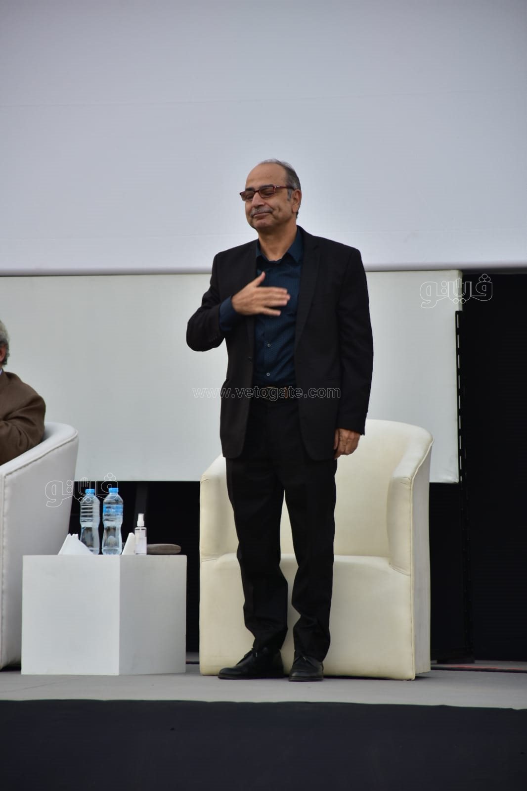 المخرج محسن أحمد يحضر ندوة الكيت كات بمهرجان القاهرة (27)