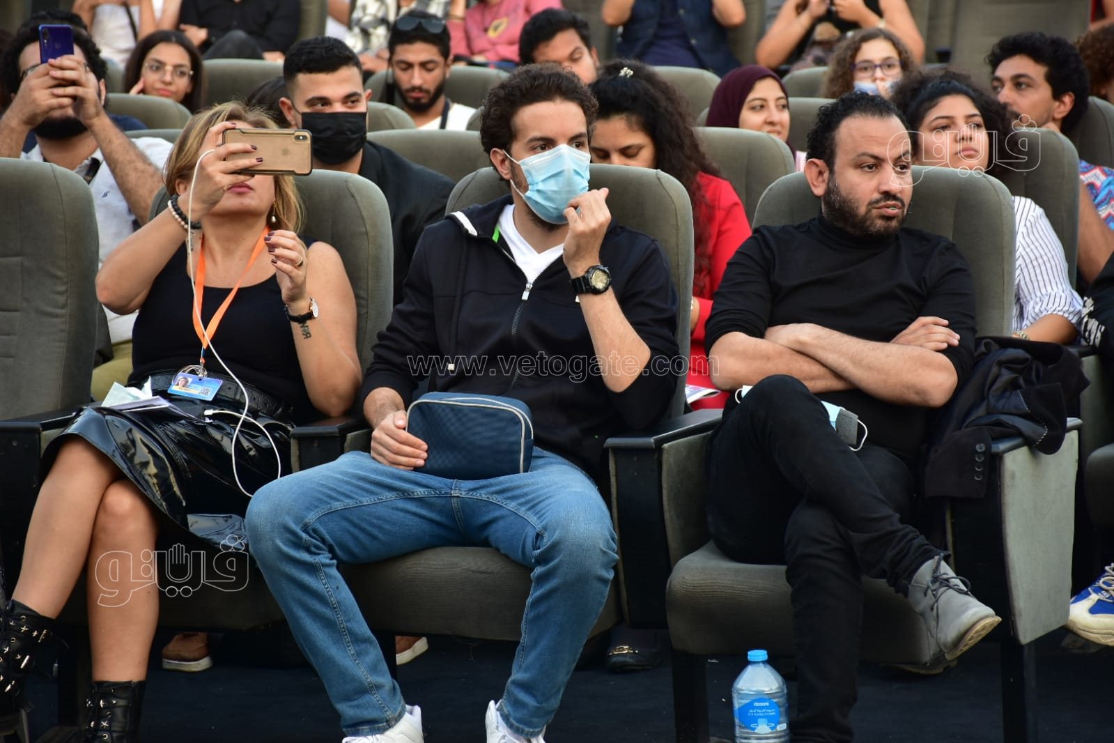 المخرج محسن أحمد يحضر ندوة الكيت كات بمهرجان القاهرة (17)