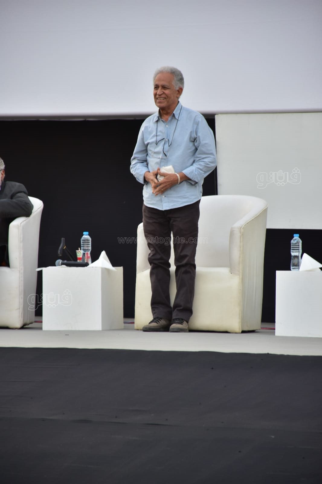 المخرج محسن أحمد يحضر ندوة الكيت كات بمهرجان القاهرة (30)
