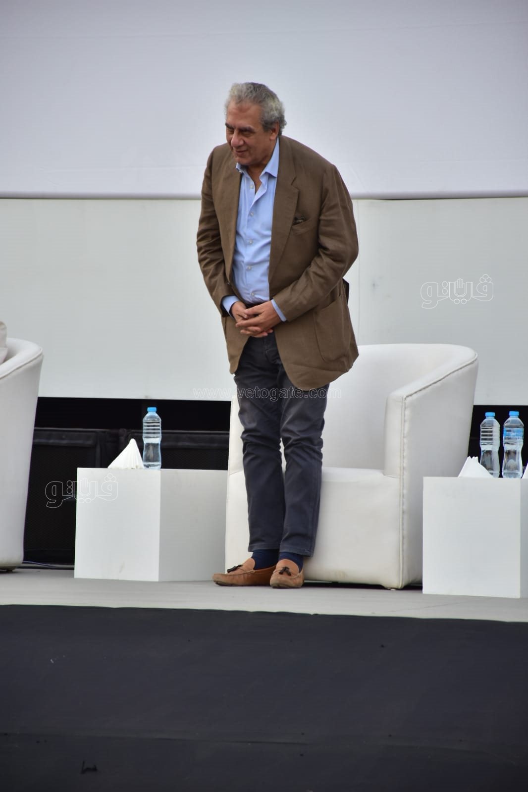 المخرج محسن أحمد يحضر ندوة الكيت كات بمهرجان القاهرة (32)