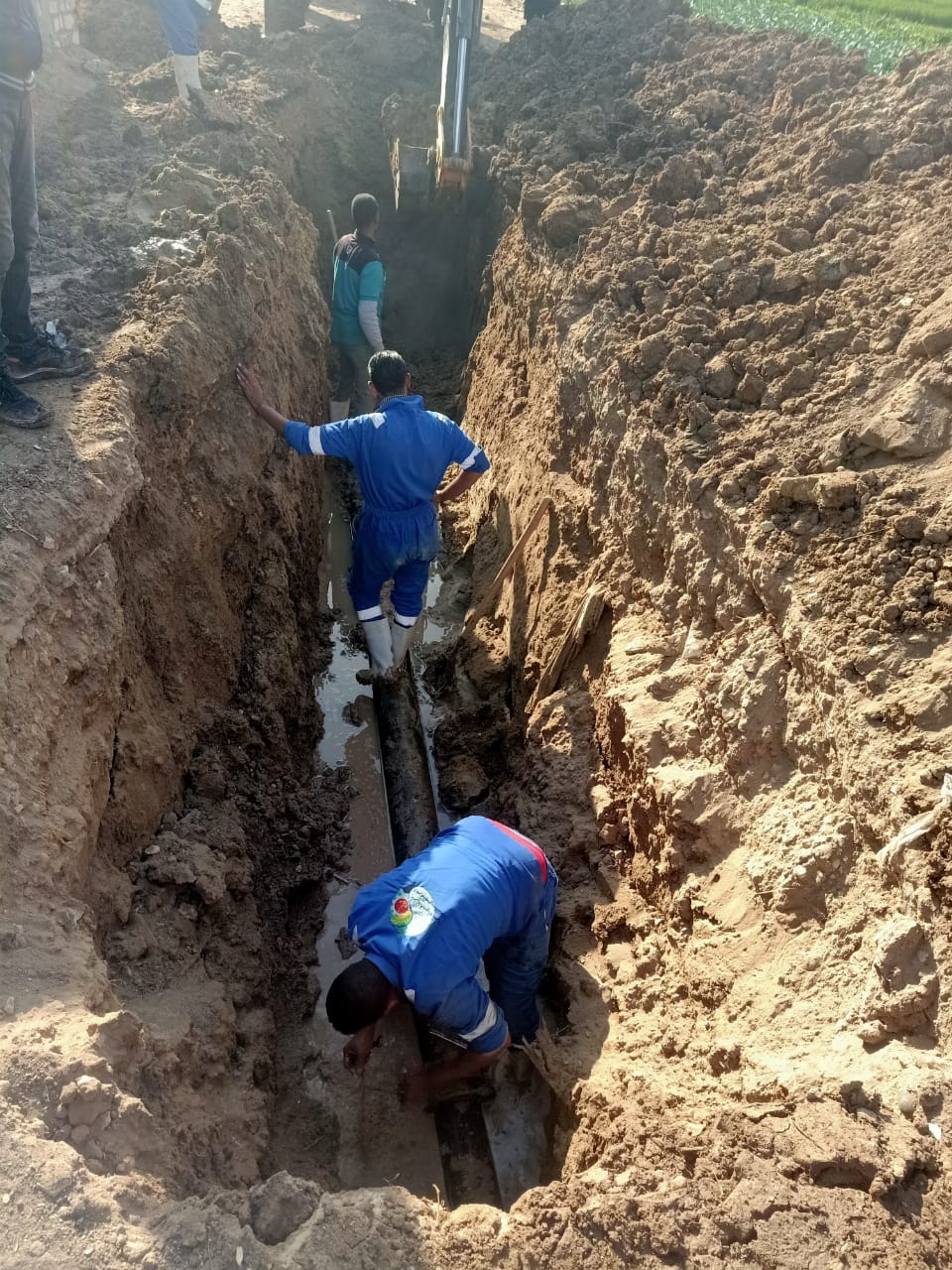 جانب من أعمال الصيانة،فيتو