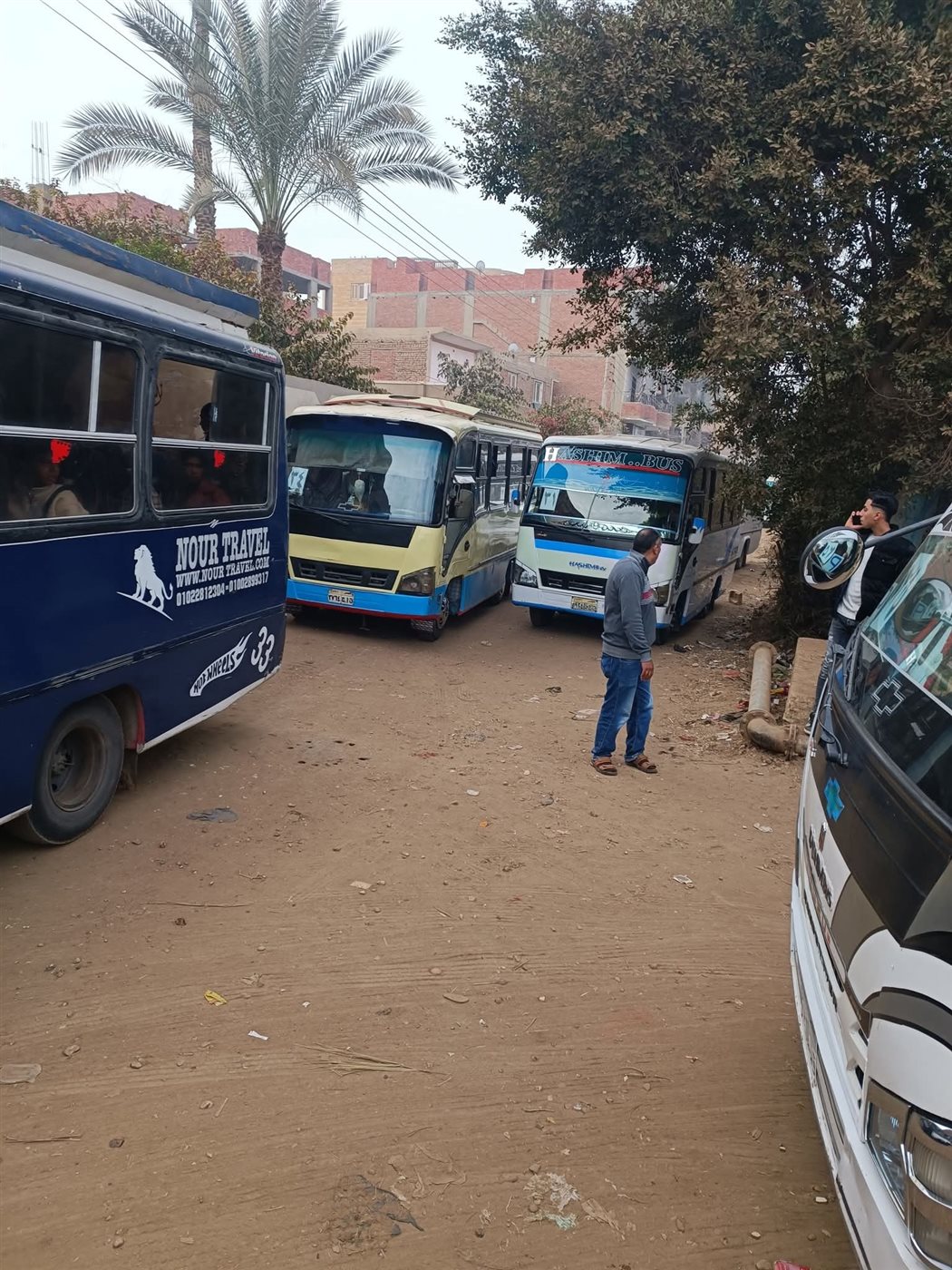 قرية بالقليوبية تنظم رحلات مجانية الي معرض الكتاب،فيتو