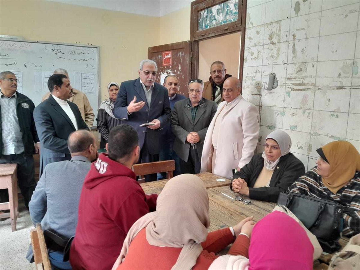 متابعة اعمال تصحيح الشهادة الاعدادية بالقليوبية2025، فيتو