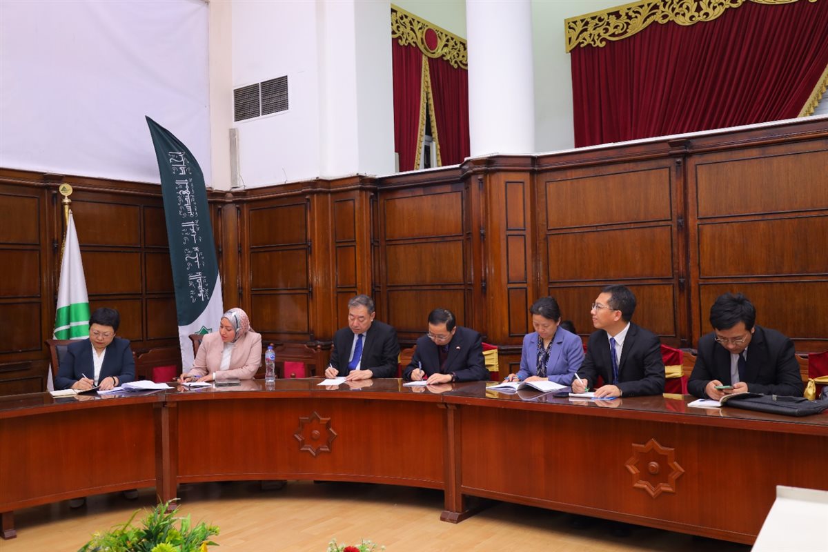 نقيب المهندسين يستقبل وفد الجمعية الصينية للعلوم والتكنولوجيا