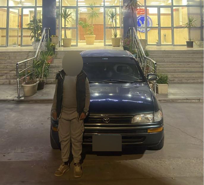 عقب تداول فيديو.. القبض طفل يقود سيارة فى الشروق