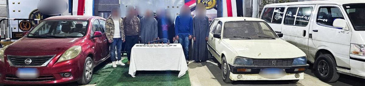 ضبط تشكيل عصابى تزعمه سيدة لسرقة لسرقة مصوغات وأموال من داخل شقة بالفيوم 