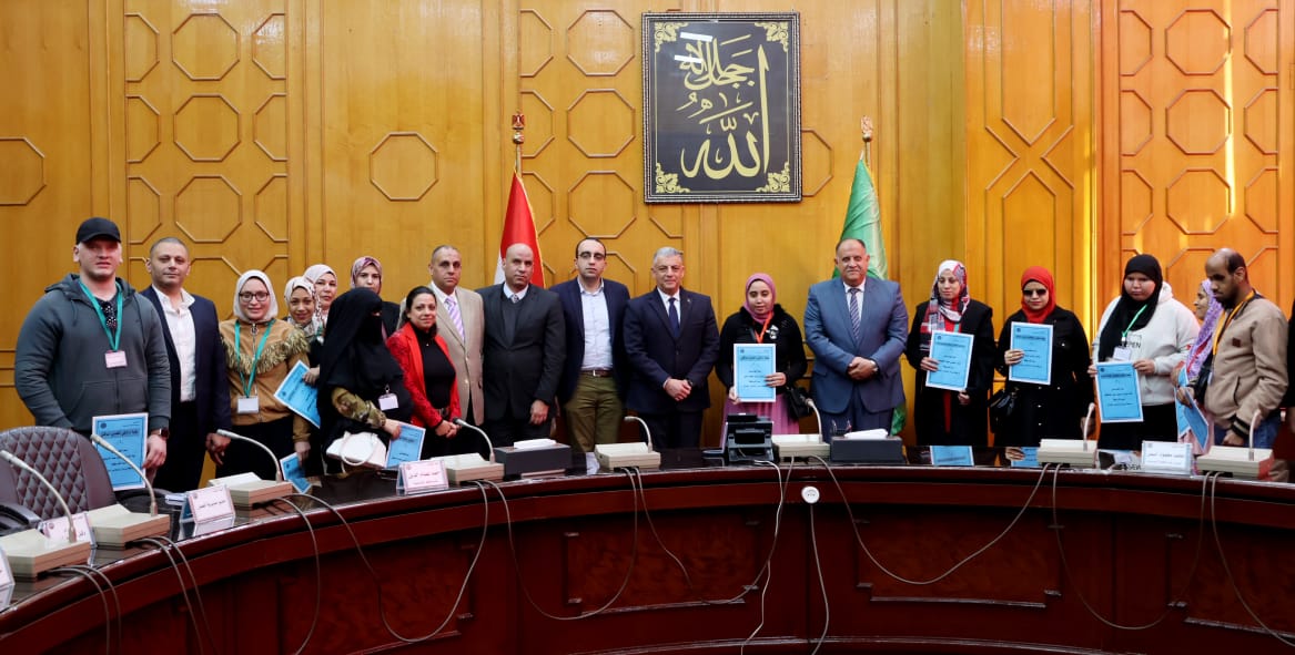 جانب من مراسم التسليم،فيتو