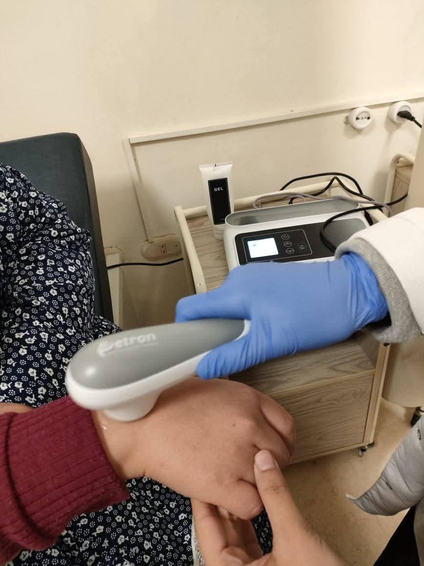 جانب من العمل بمراكز العلاج الطبيعي،فيتو