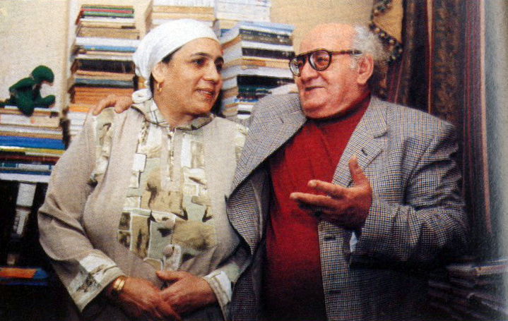 خيرى شلبى ورفيقة العمر 