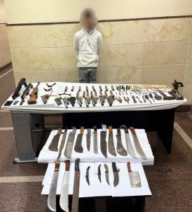 ضبط ورشة لتصنيع وتعديل وبيع الأسلحة النارية والبيضاء فى البحيرة