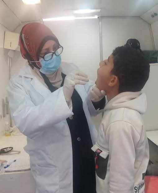 جانب من القافلة،فيتو