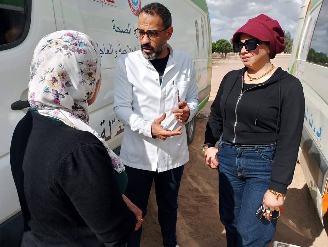 جانب من القافلة،فيتو