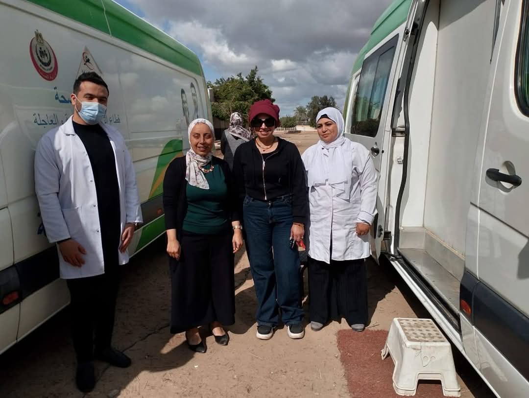 جانب من القافلة،فيتو