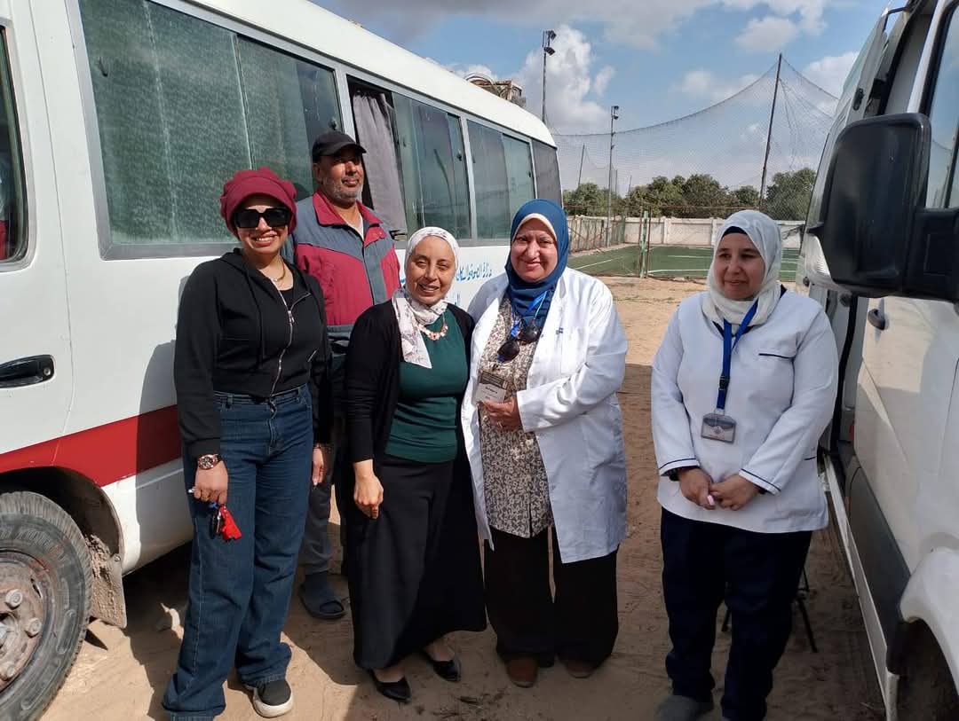 جانب من القافلة،فيتو