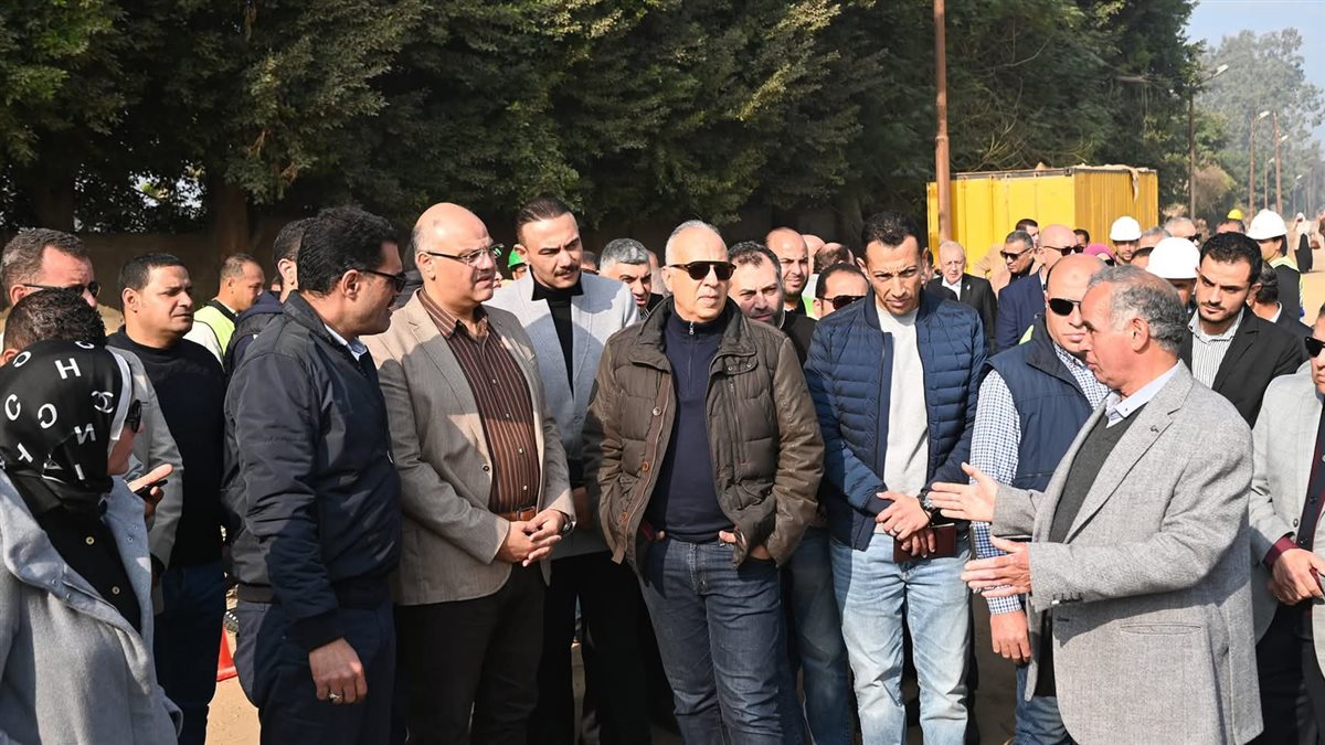 وزير الموارد المائية والري في زيارة لمحافظة القليوبية،فيتو