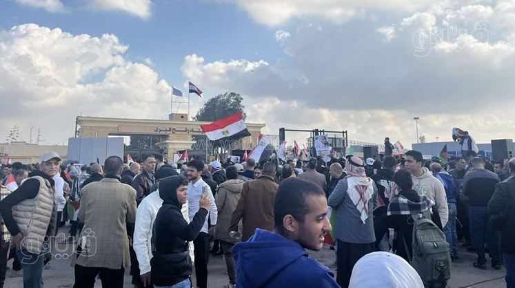 مظاهرات المصريين لرفض مقترح التهجير، فيتو