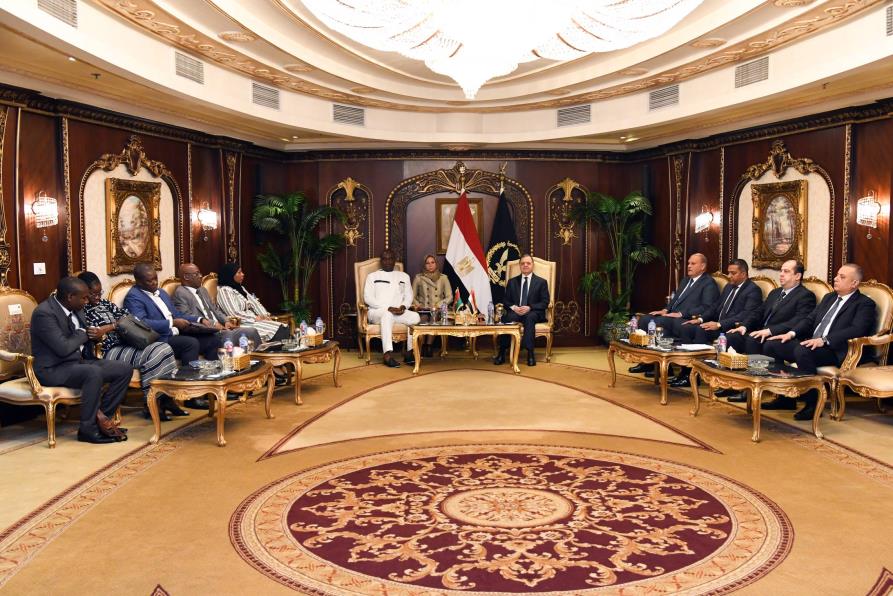 <strong> وزير الداخلية يبحث مع وزير الأمن بجمهورية بوركينا فاسو تعزيز التعاون ومكافحة الإرهاب </strong>