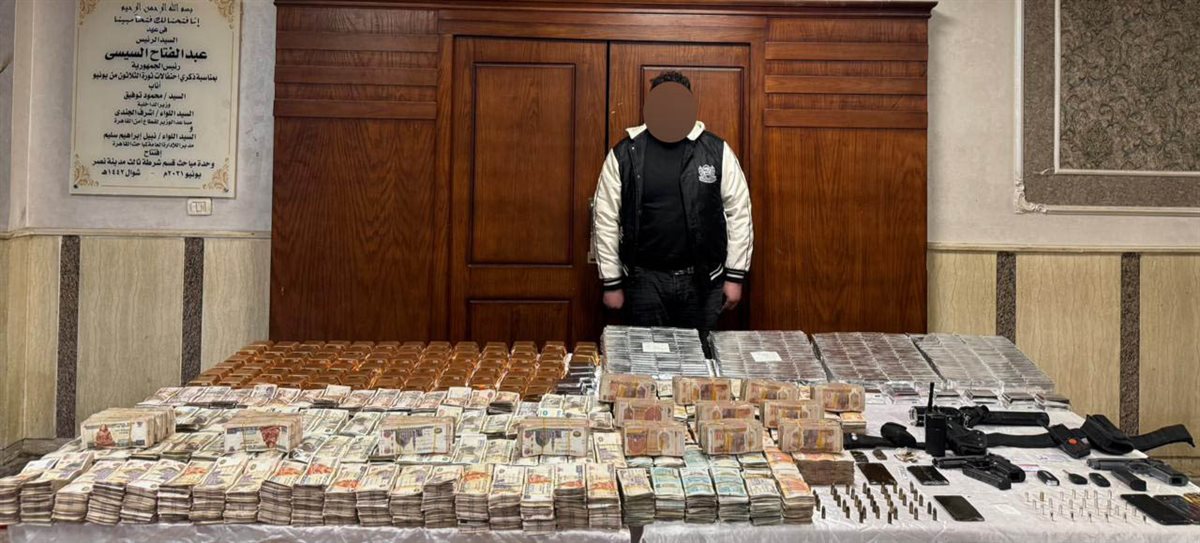 بحوزة 4 ملايين ومخدرات.. الأمن يضبط منتحل صفة شرطة لفرض السيطرة وأعمال البلطجة بمدينة نصر