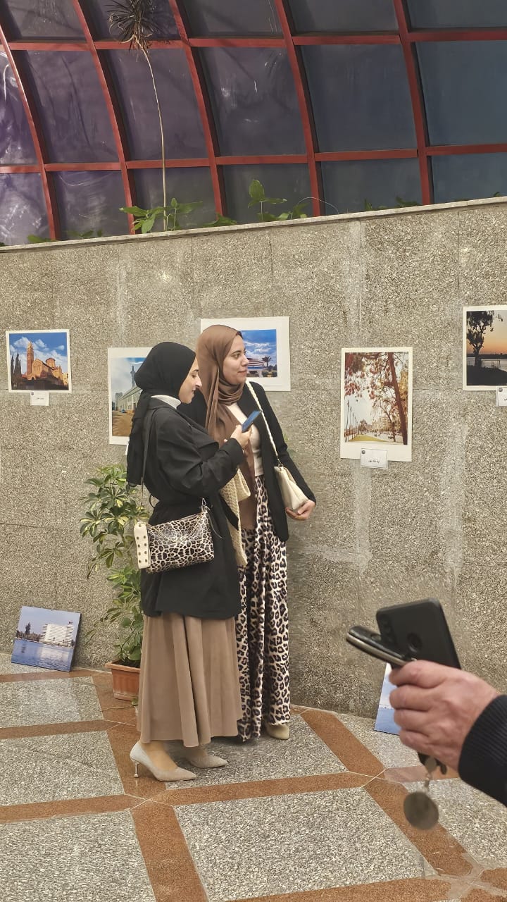 جانب من تفقد المعرض،فيتو