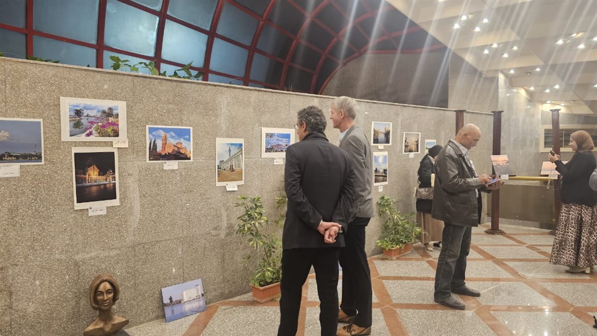 جانب من تفقد المعرض،فيتو