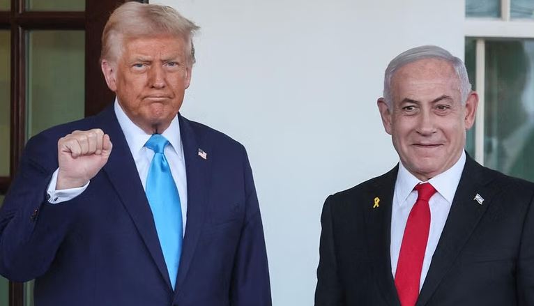 نتنياهو وترامب، فيتو