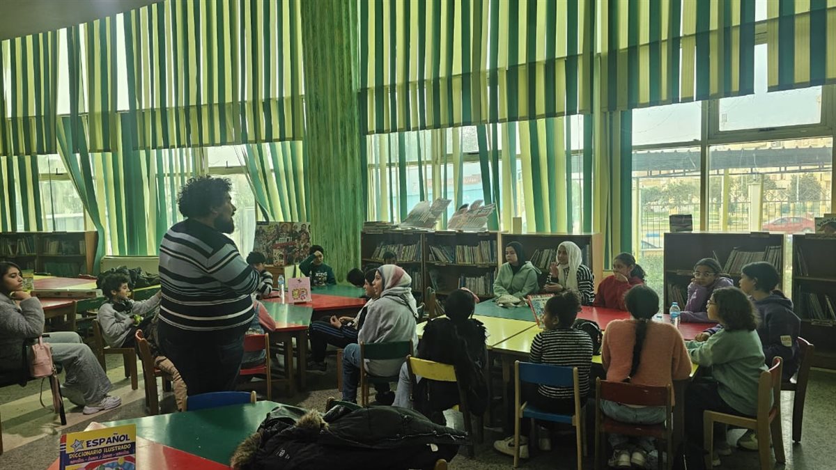 جانب من فعاليات الورشة،فيتو