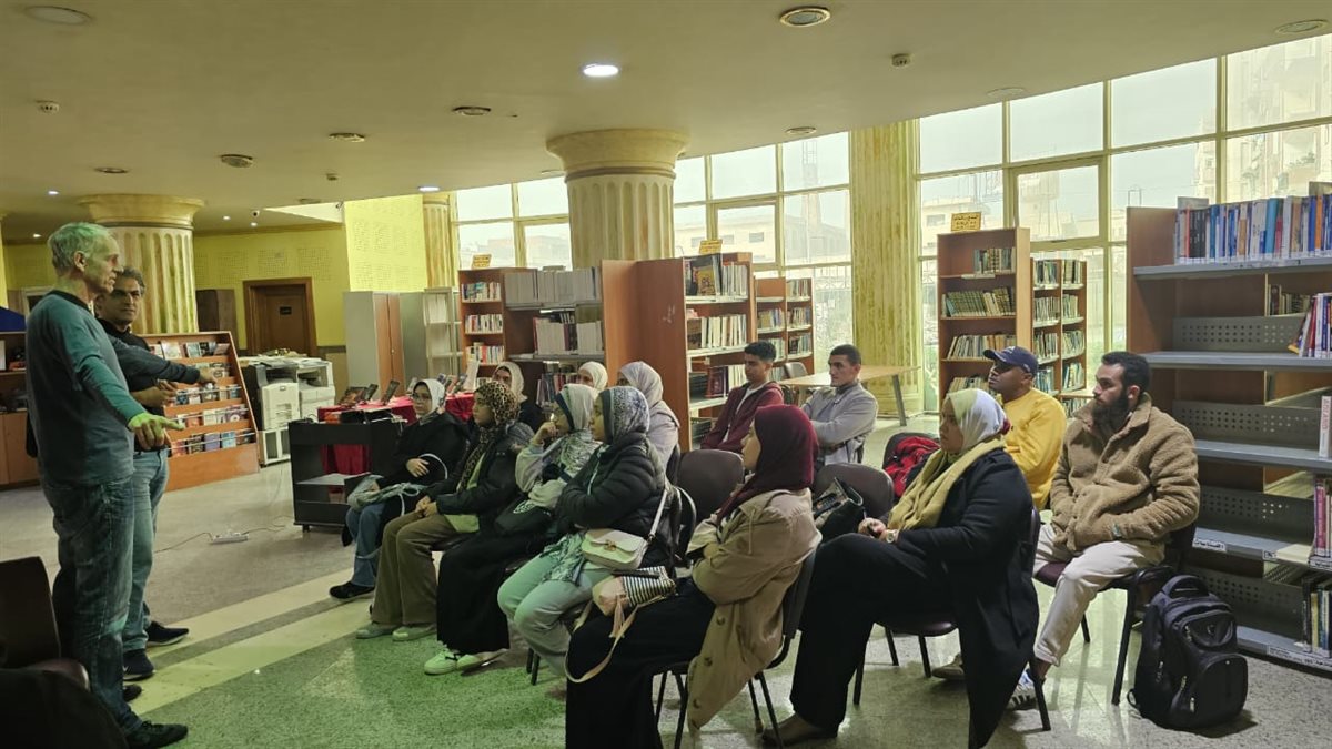 جانب من فعاليات الورشة،فيتو