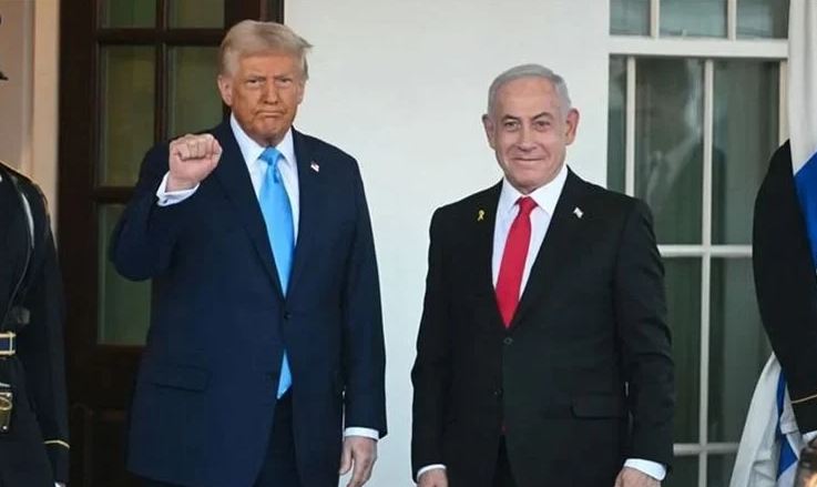 نتنياهو وترامب، فيتو