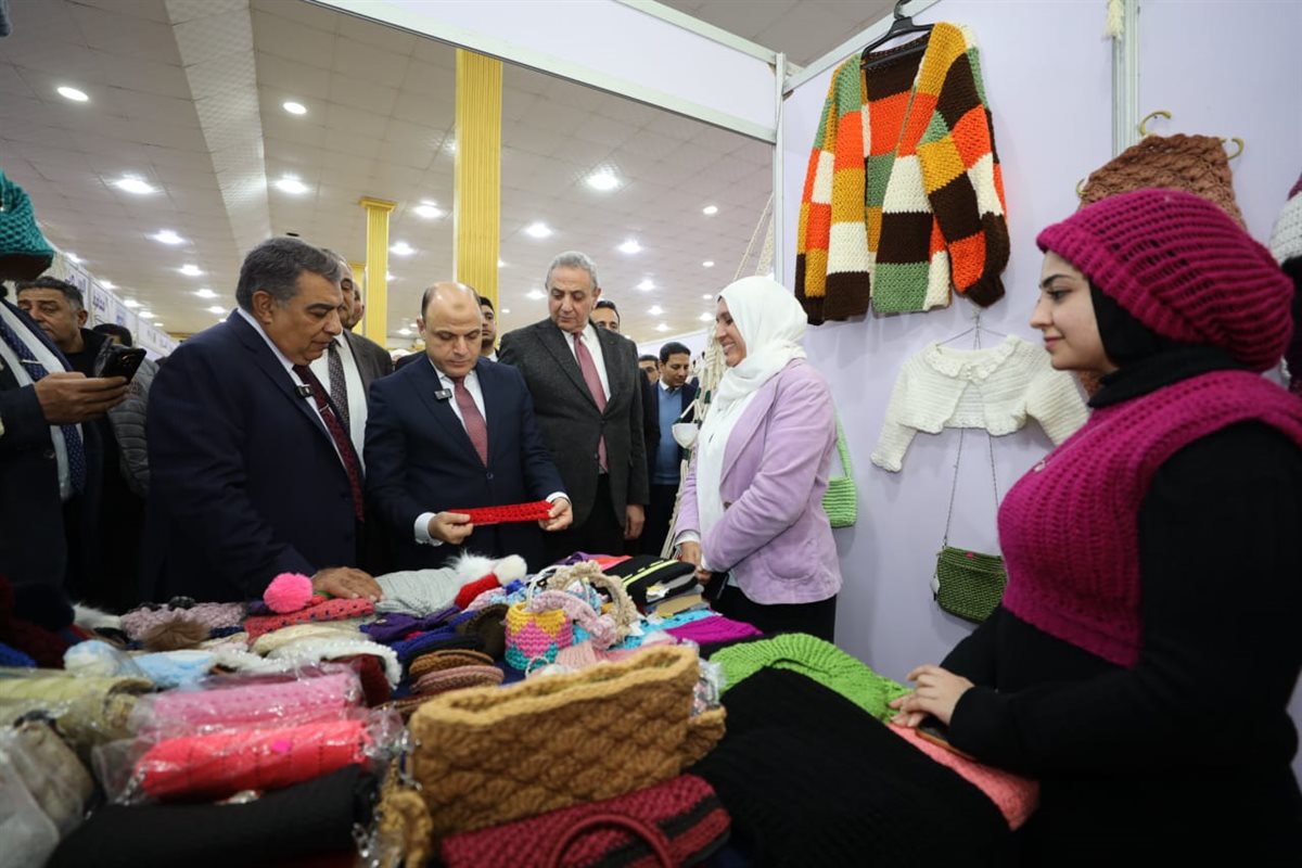 جانب من المشاركة في المعرض، فيتو