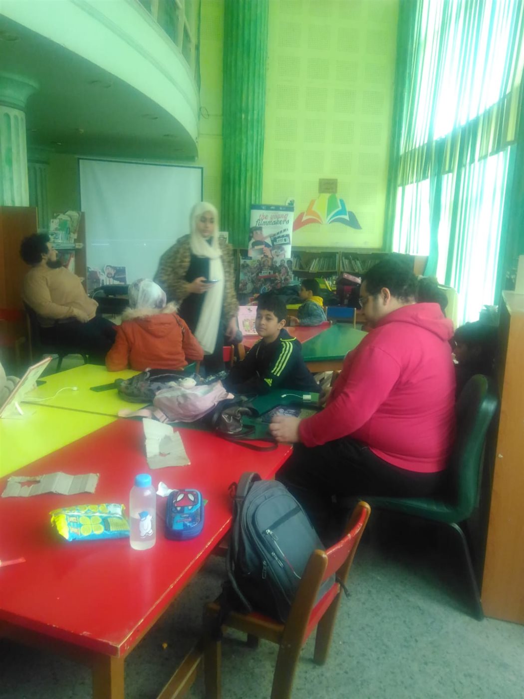 جانب من فعاليات الورشة، فيتو