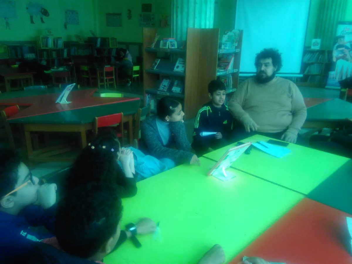 جانب من فعاليات الورشة، فيتو