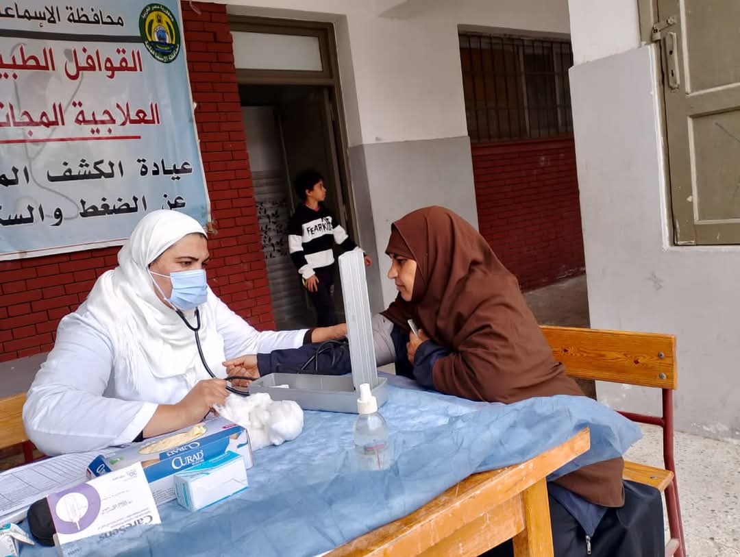 جانب من أعمال القافلة،فيتو