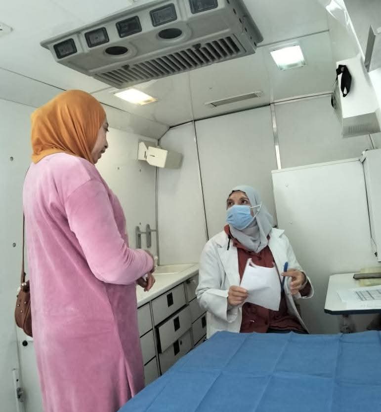 جانب من أعمال القافلة،فيتو