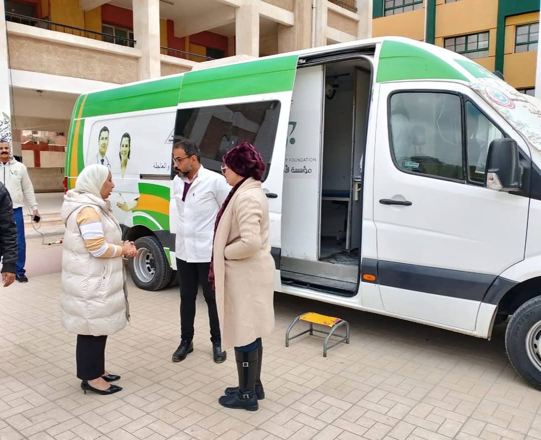 جانب من أعمال القافلة،فيتو