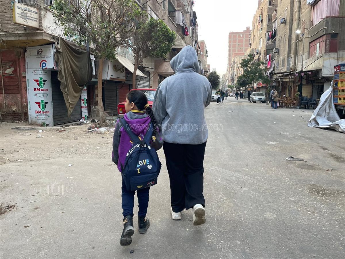 طلاب القاهرة يعودون إلى مقاعد الدراسة في الفصل الدراسي الثاني (1)