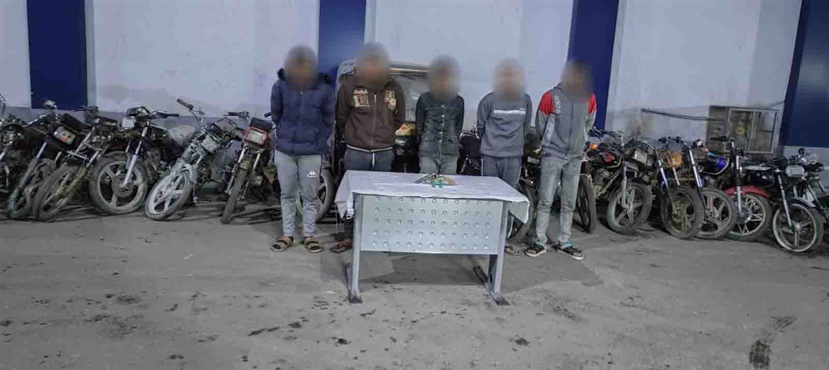 ارتكب 17 جريمة..سقوط تشكيل عصابى لسرقة الدراجات النارية فى المنيا 