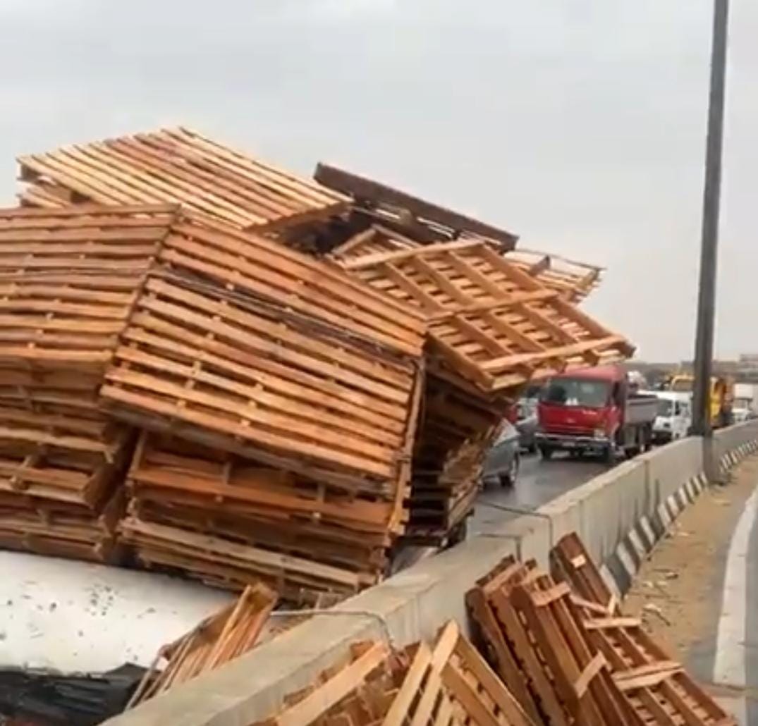 حادث تصادم بالطريق الزراعي بالقليوبية،فيتو
