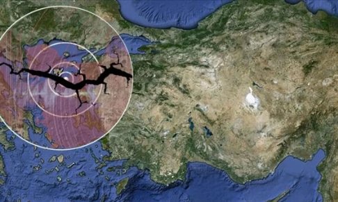 زلازل مدمرة في منطقة بحر إيجة، فيتو