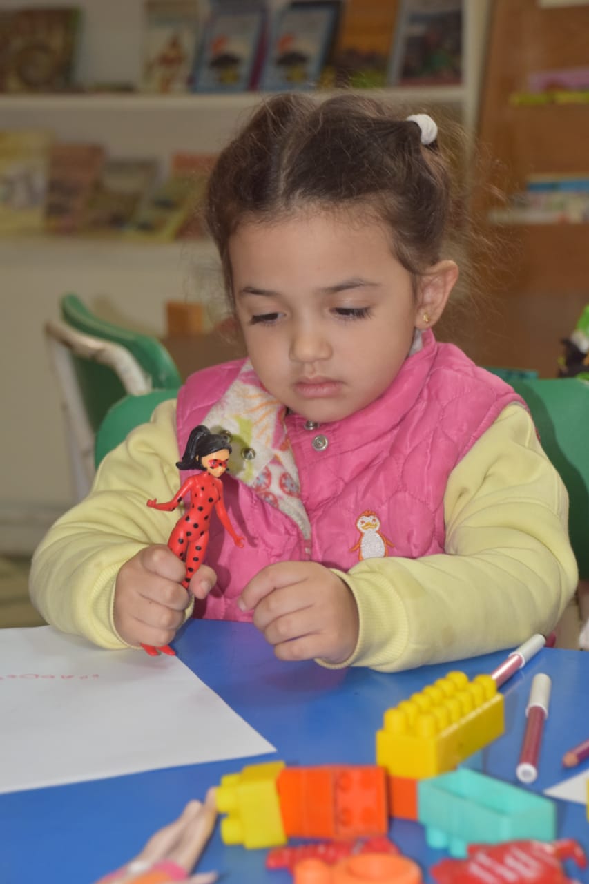 جانب من ورشة الحكي، فيتو