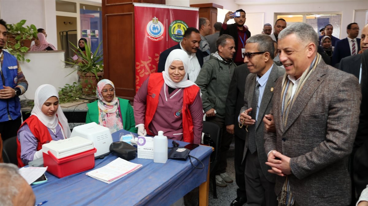 جانب من فعاليات القافلة،فيتو