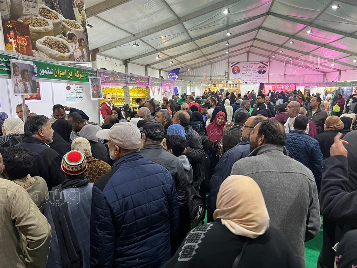 اقبال منقطع النظير على معرض اهلا رمضان ببورسعيد، فيتو 