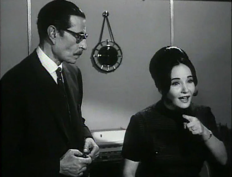 شفيق نور الدين وشادية فى فيلم مراتى مدير عام