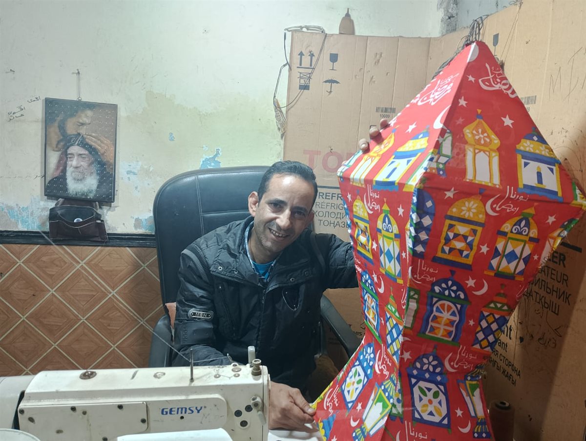 فانوس صنع مسيحي لاهالي قريته بالقليوبية،فيتو